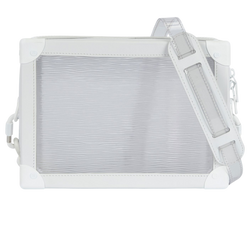 Soft Trunk Epi Plage, Epi/PVC, Optic White, NFC, DB/E, 3*